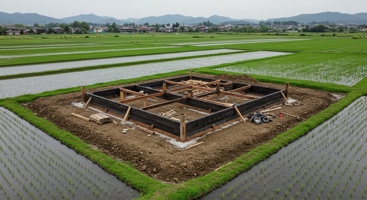 田んぼ に 家 を 建てる デメリット