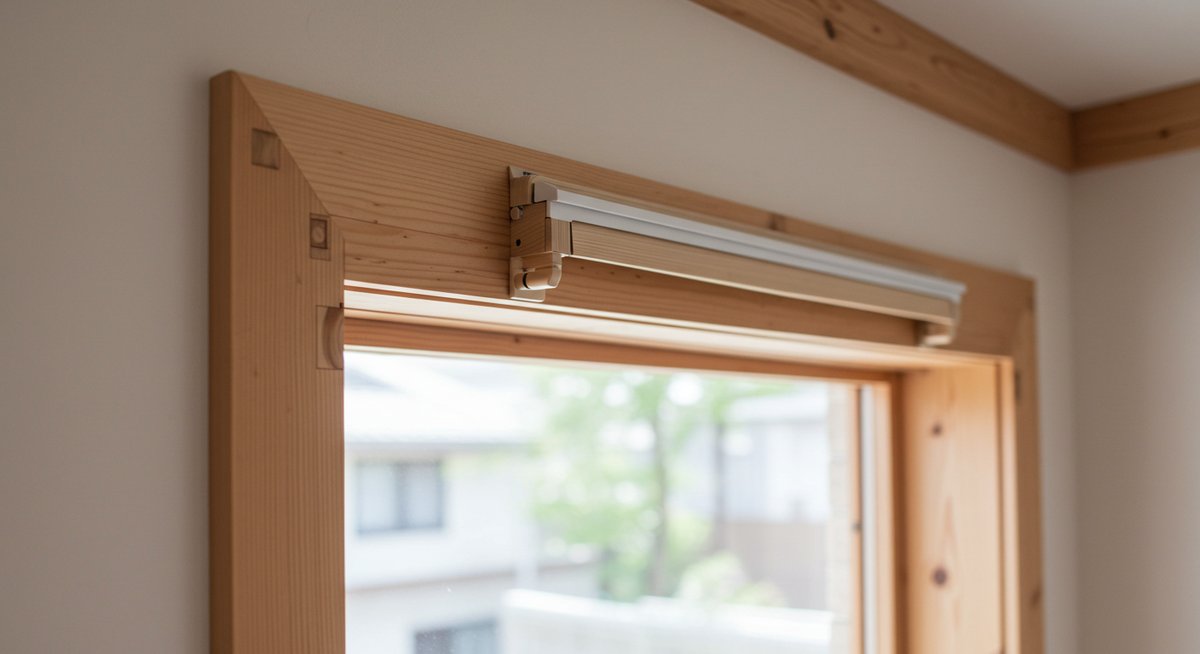 建売 カーテン レール