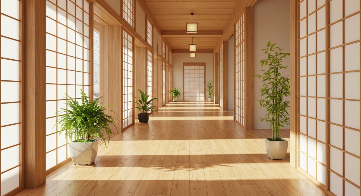 平屋 廊下