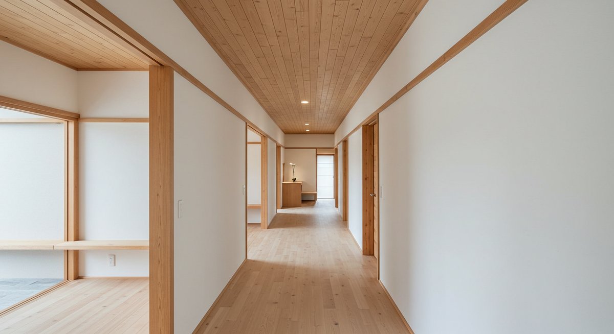 平屋 廊下