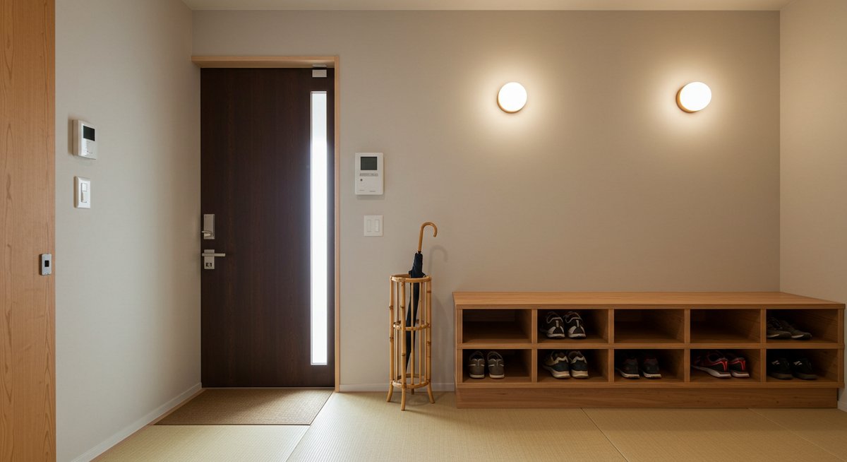 平屋 間取り 北 玄関