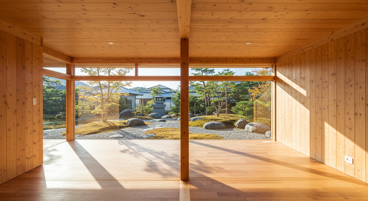 平屋 木の家
