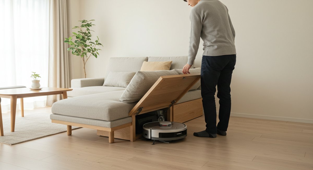 お 掃除 ロボット 収納