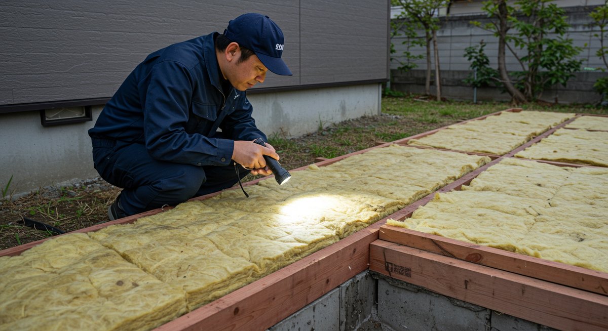 シロアリ 基礎 断熱