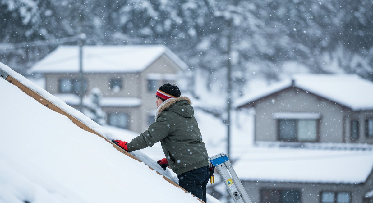 雪国 屋根