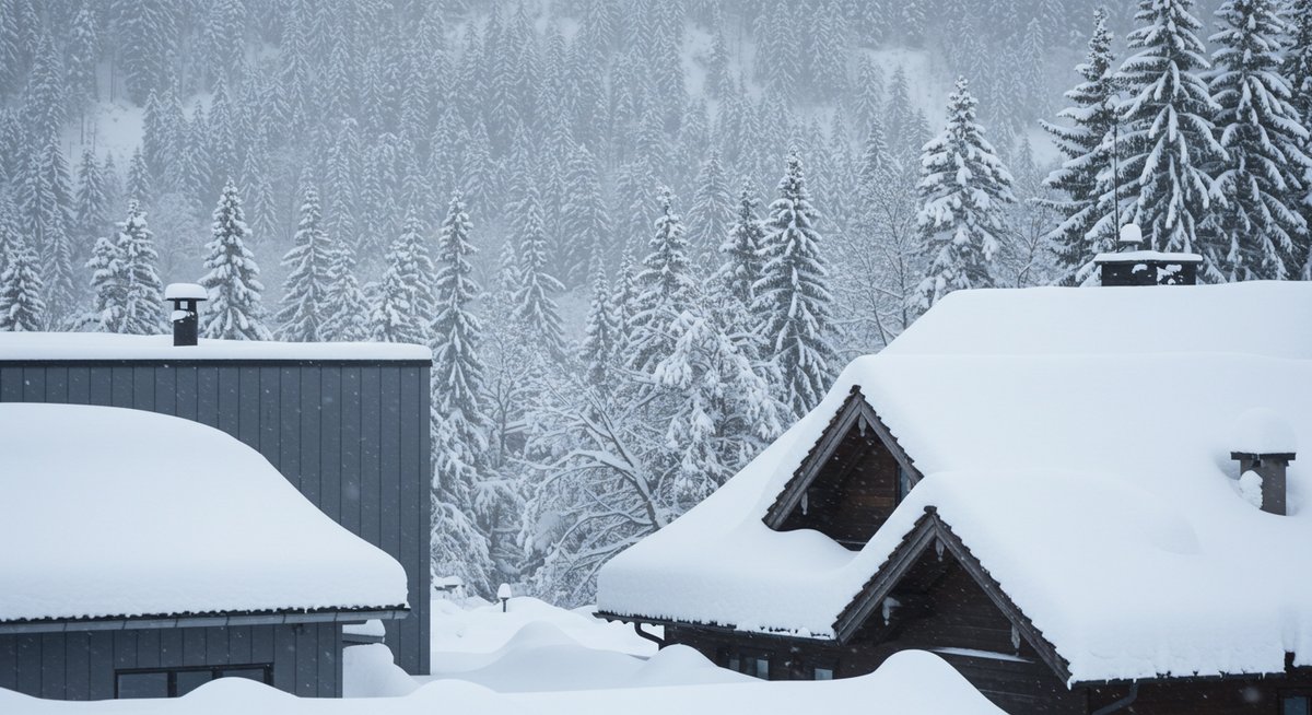 雪国 屋根