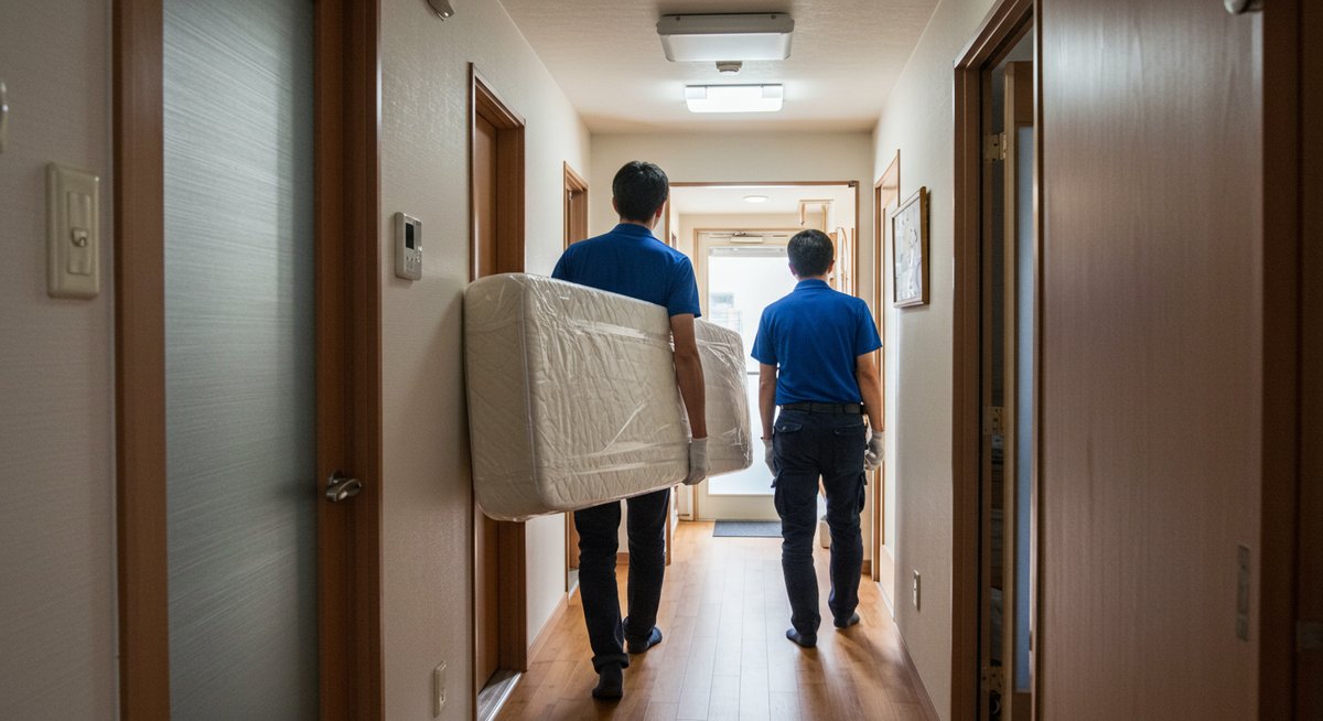 5畳 セミダブル2つ