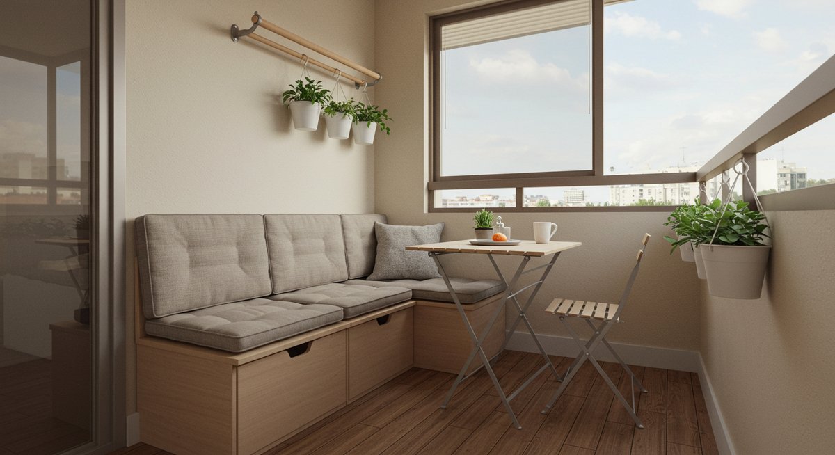 バルコニー 4 畳