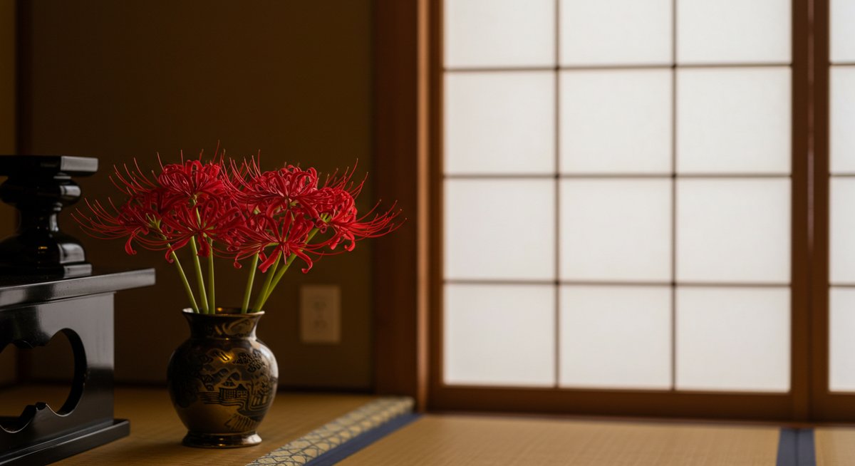 彼岸花 花言葉 黒