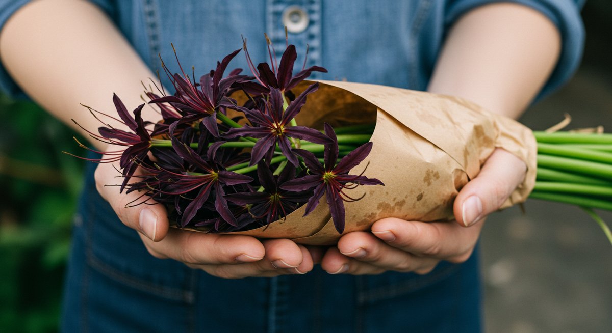 彼岸花 花言葉 黒