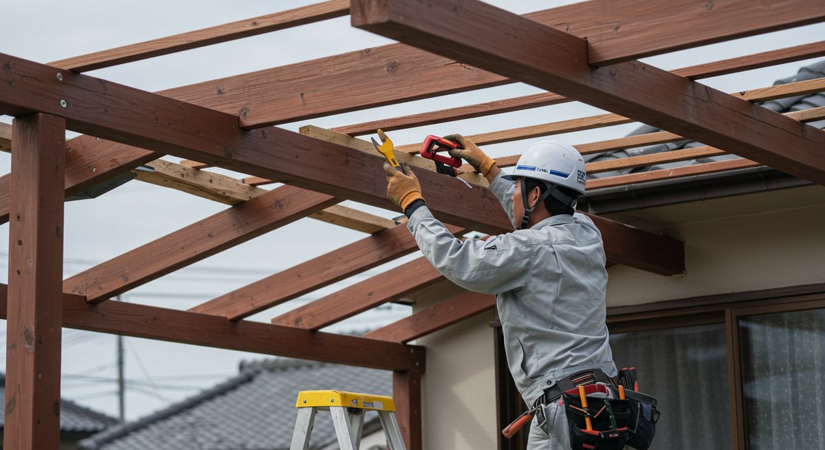 カーポート 増築