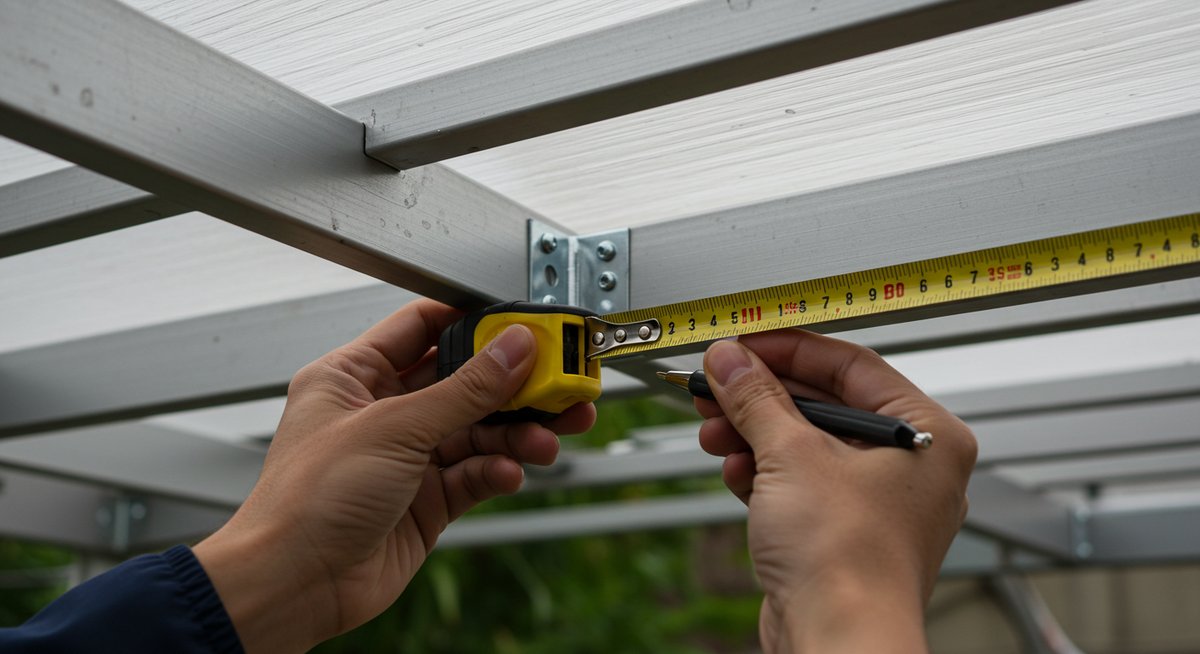 カーポート 遮光ネット 張り 方