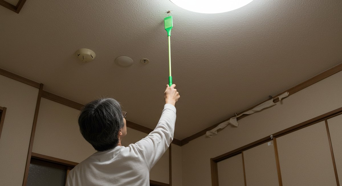 天井 虫 届かない