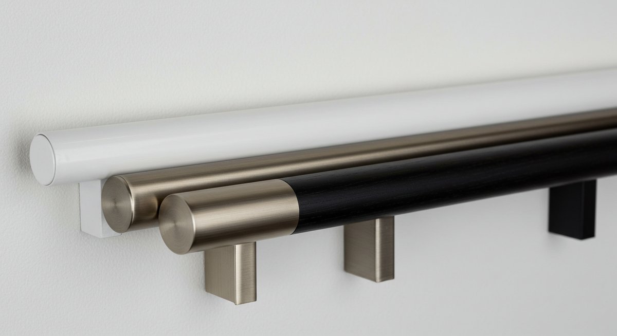 カーテンレール 色 失敗