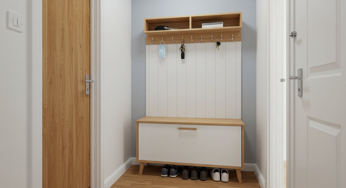 玄関 コート掛け いらない