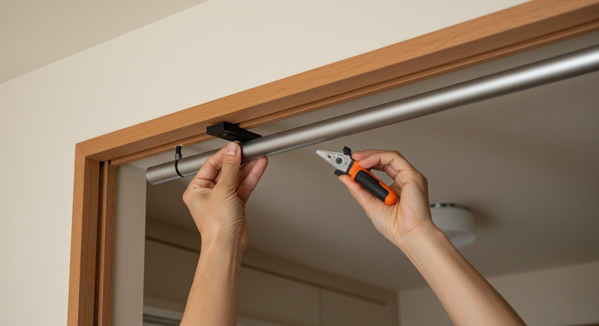 玄関入ってすぐ階段 目隠し