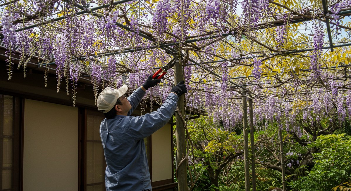 藤の花 庭に植えてはいけない