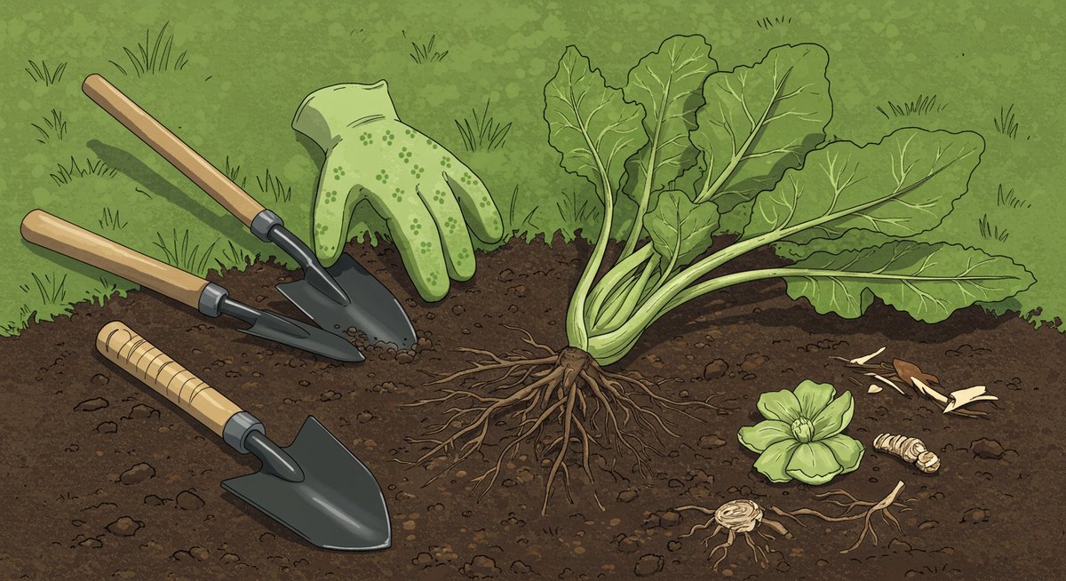 ふきのとう 庭に植えてはいけない