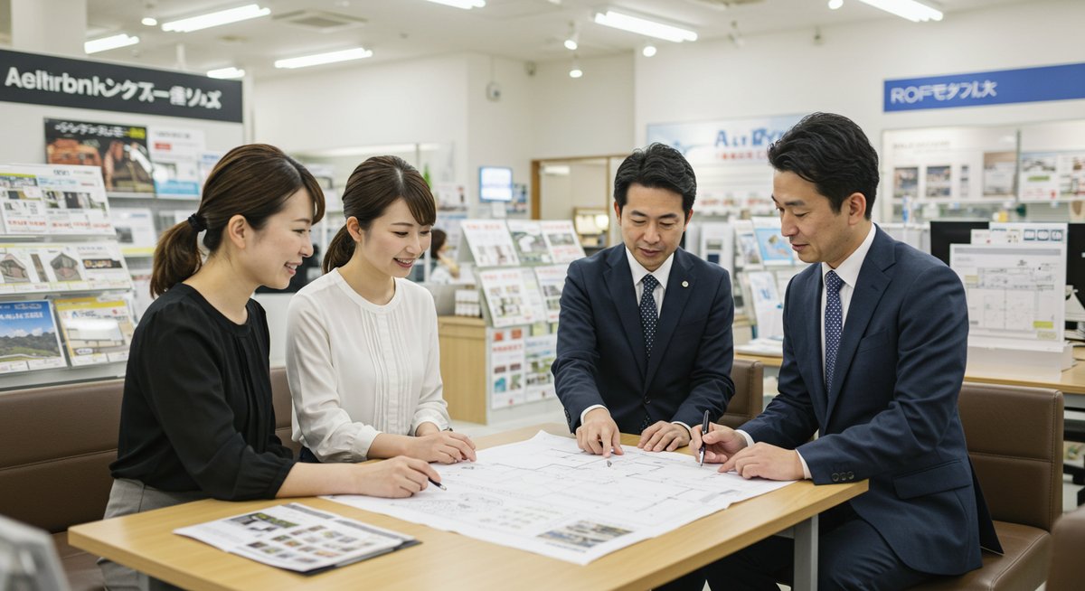 ハウスメーカー 店長が担当