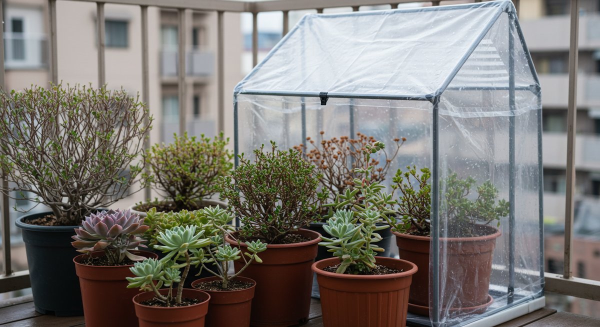 観葉植物 防寒グッズ