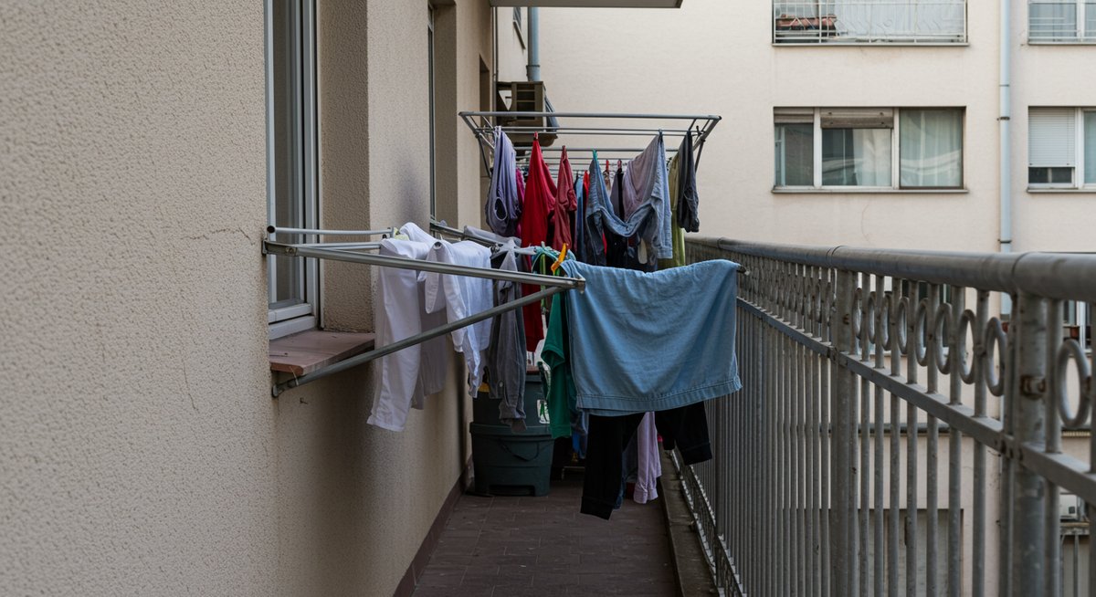 アイアンバー 物干し デメリット