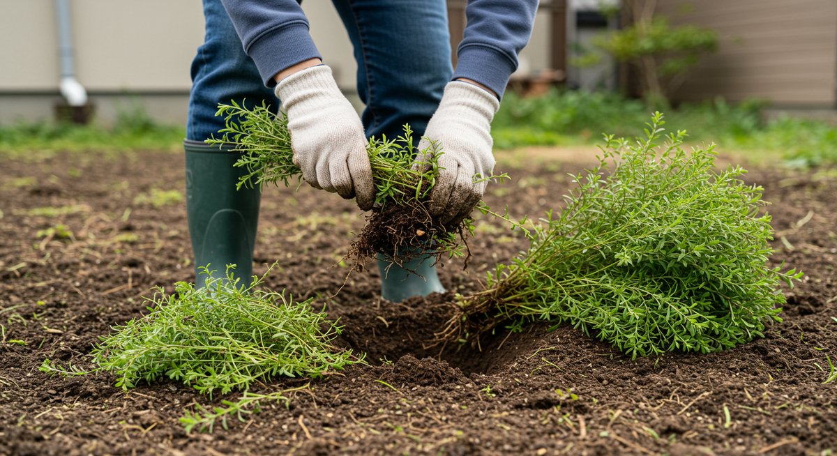 かすみ草 増えすぎ