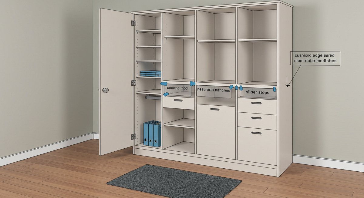 子供部屋 クローゼット 扉なし