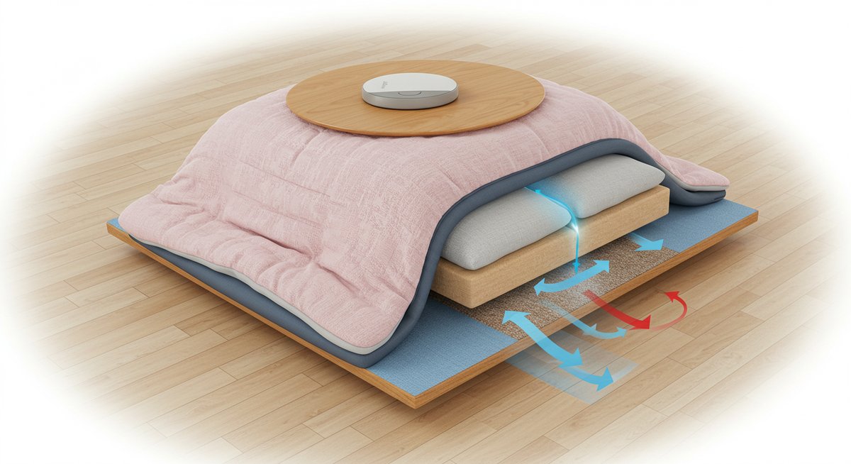 こたつ布団 省スペース デメリット