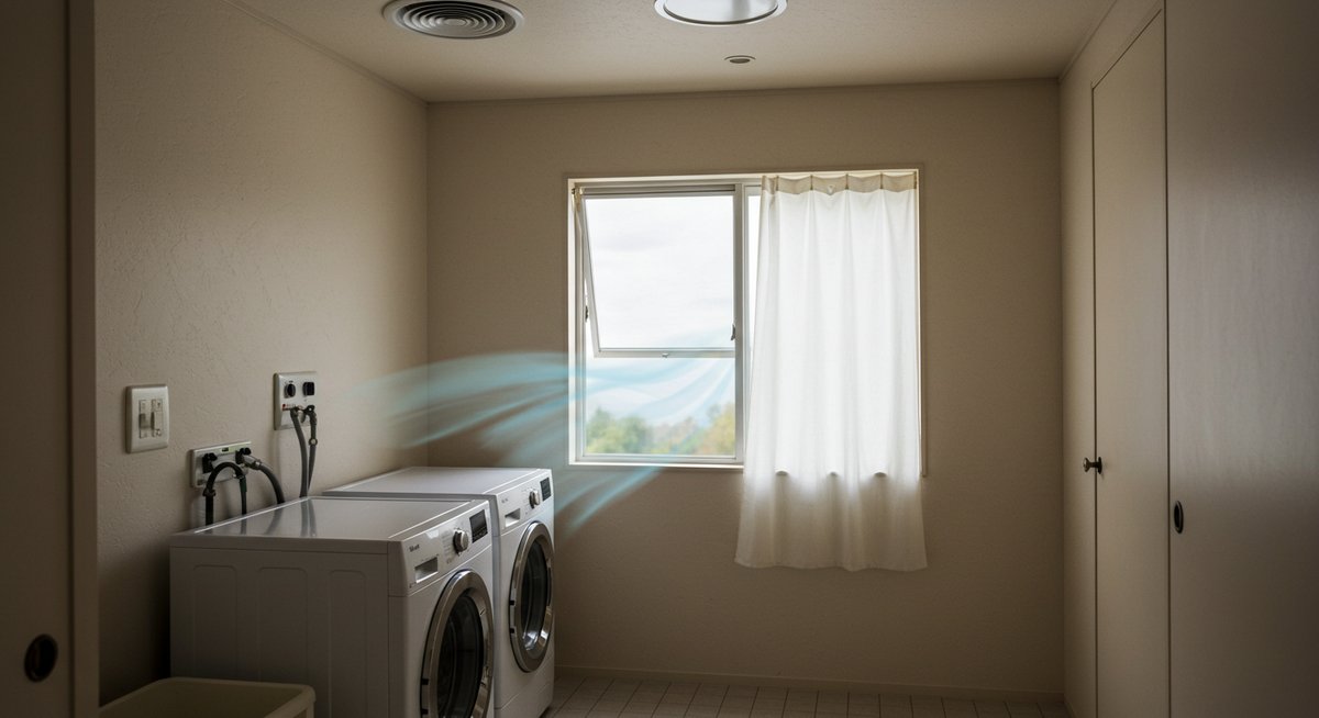 ランドリールーム 北側