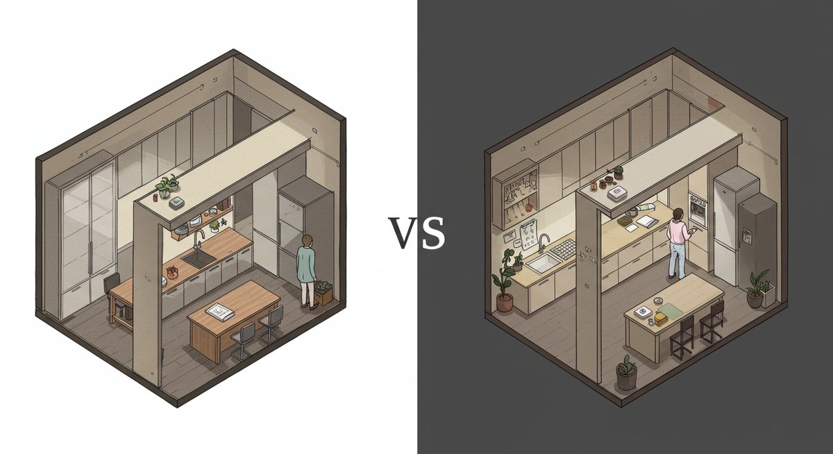 キッチン 下がり天井 後悔