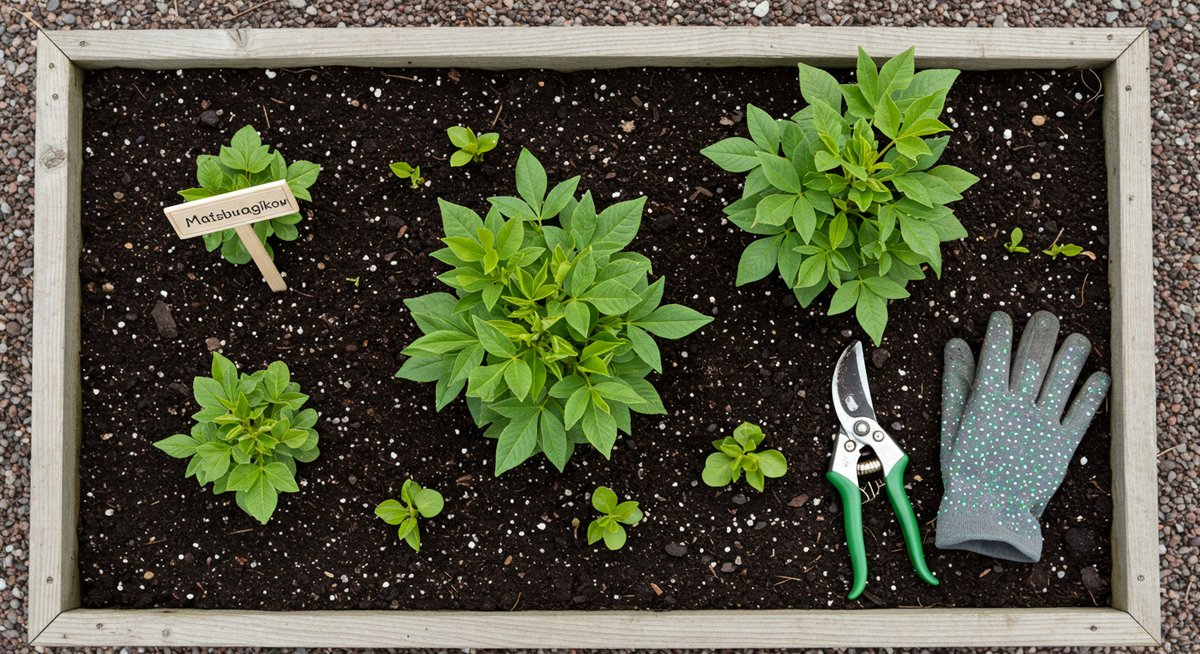 マツバギク 木質化