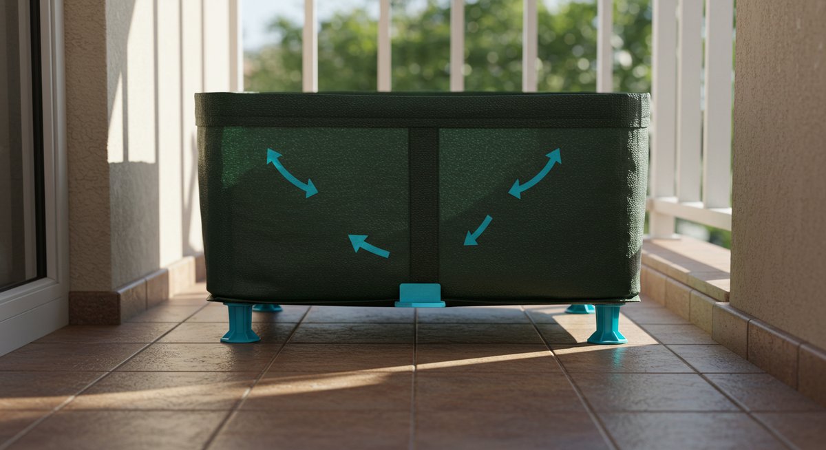 不織布プランター 直置き