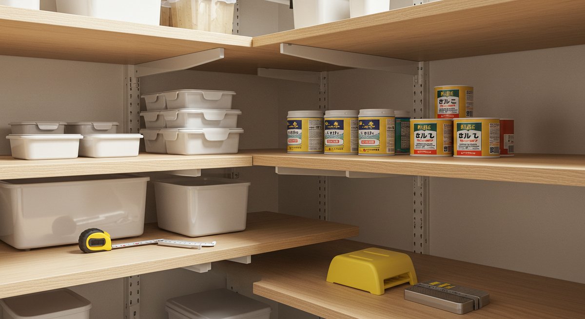 パントリー 奥行45 収納