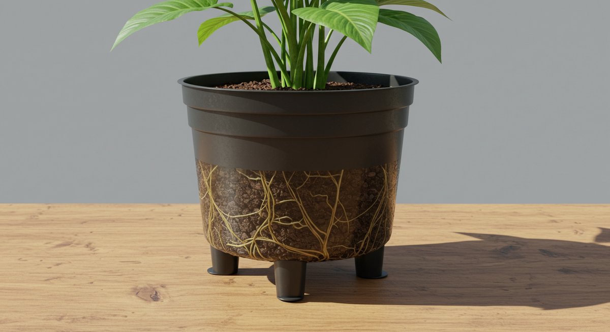 観葉植物 ビニールポットのまま