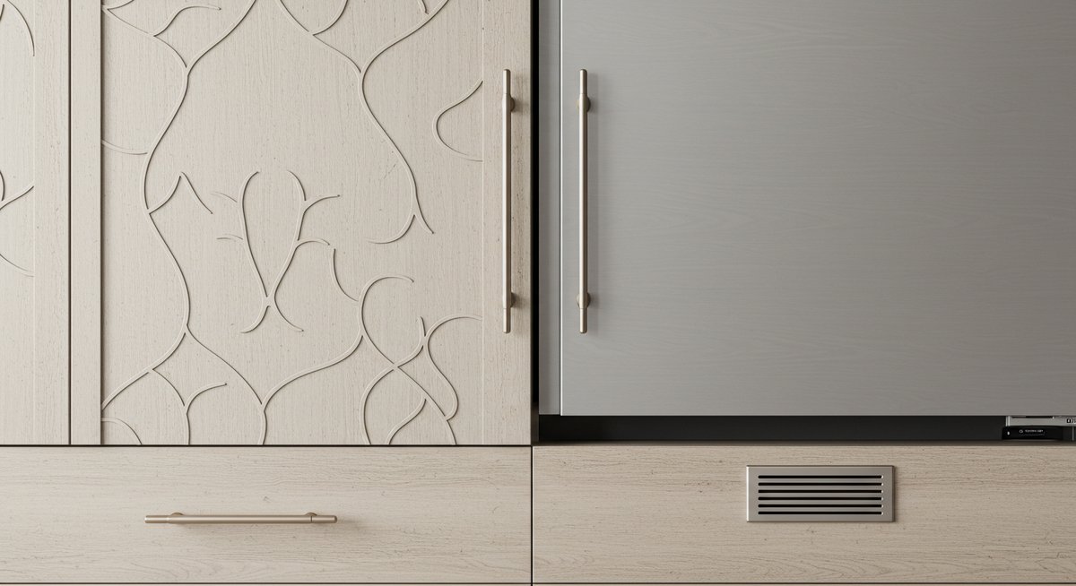 キッチン 冷蔵庫 隠す