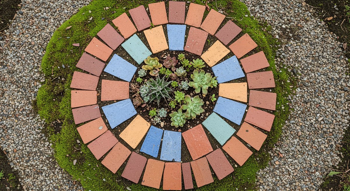 瓦 再利用 ガーデニング