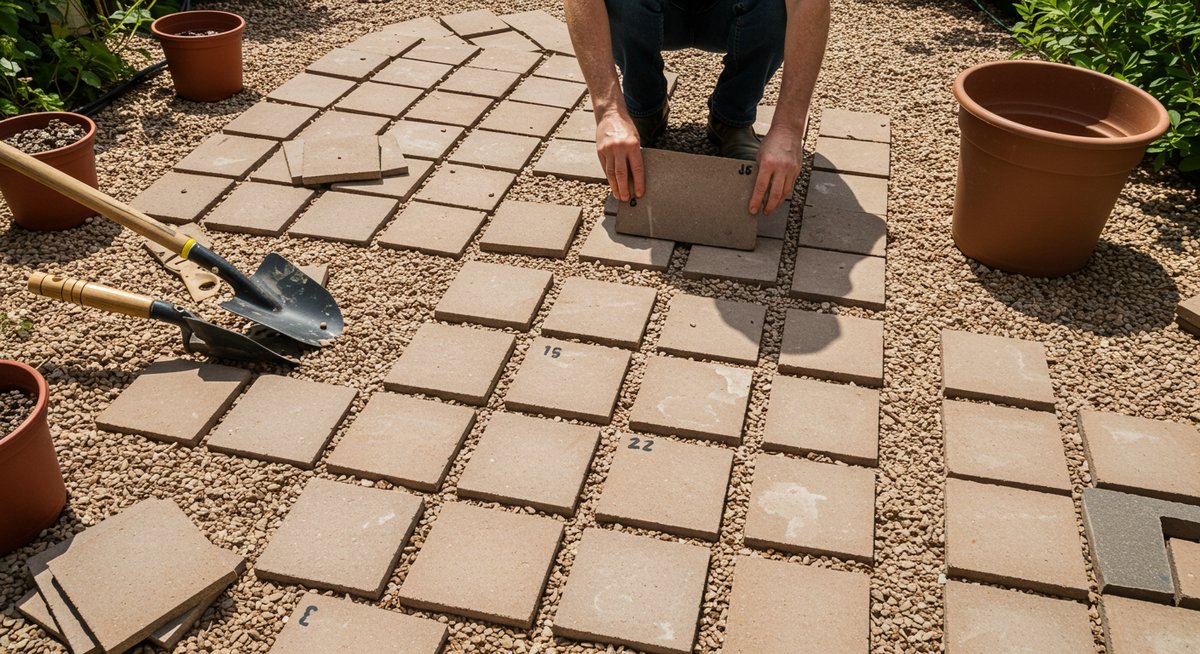 瓦 再利用 ガーデニング