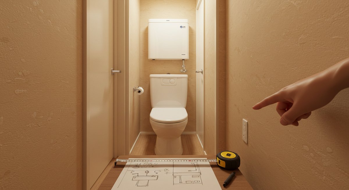 2階のトイレ 手洗い どうして る