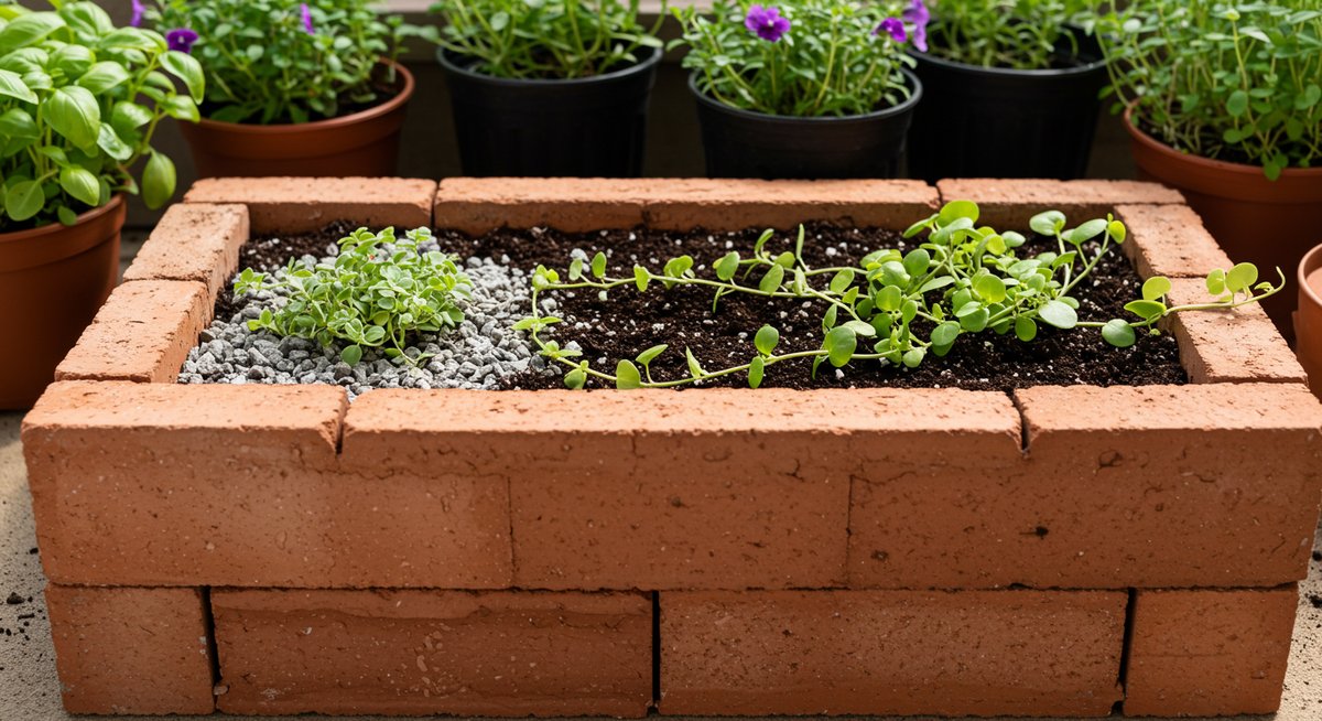 セリア 100 均 レンガ 花壇 並べる だけ
