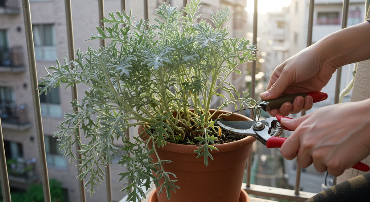 シロタエギク 伸びすぎ