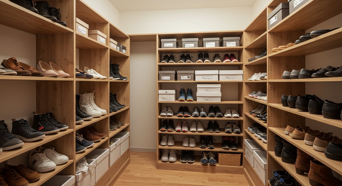 シューズ クローゼット 1 畳