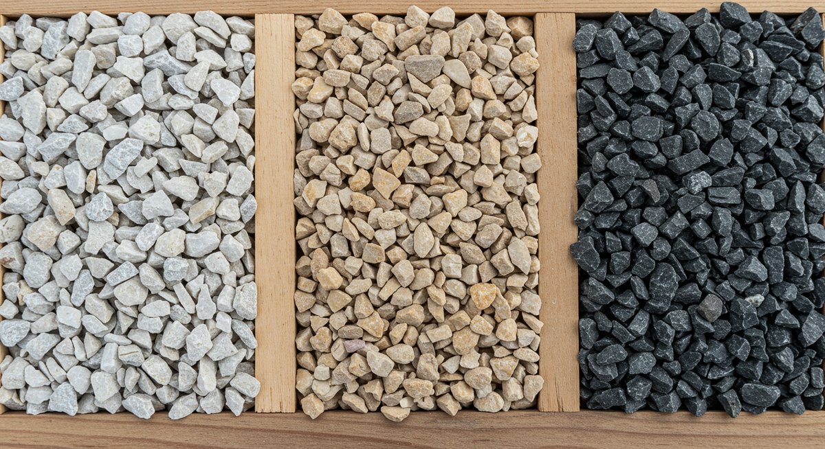 シンプルモダン 庭 砂利