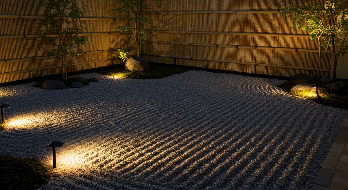 シンプルモダン 庭 砂利