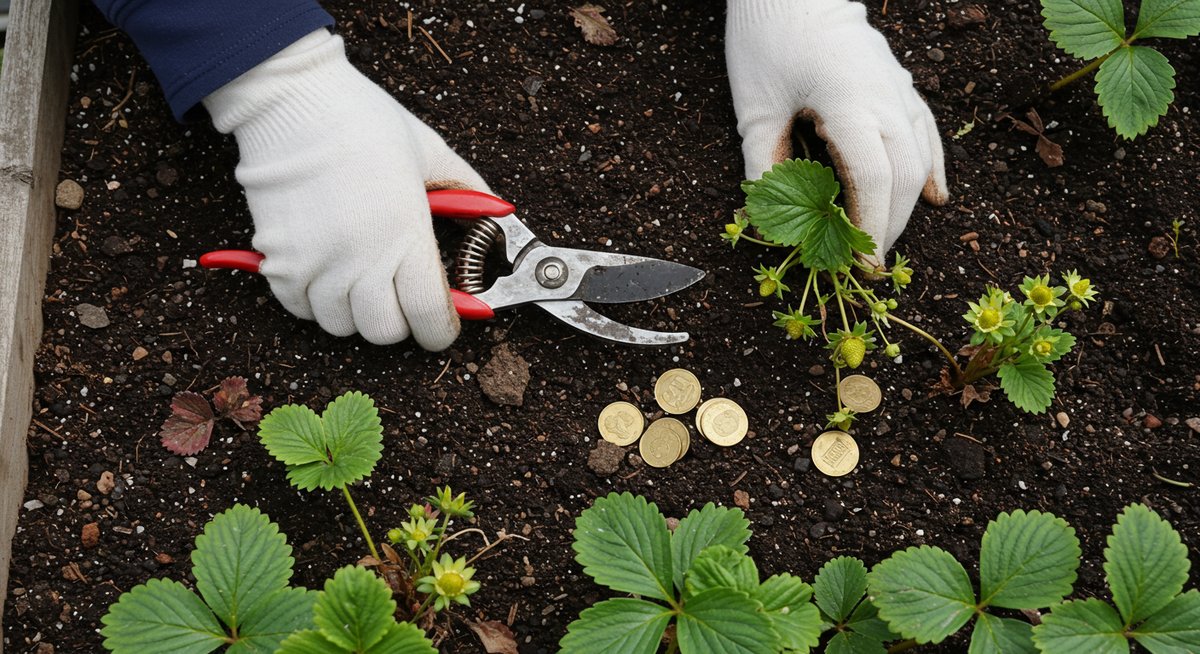 いちご 成長しすぎ