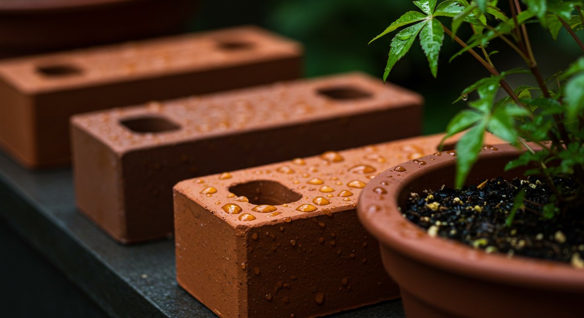 素焼き レンガ 100均