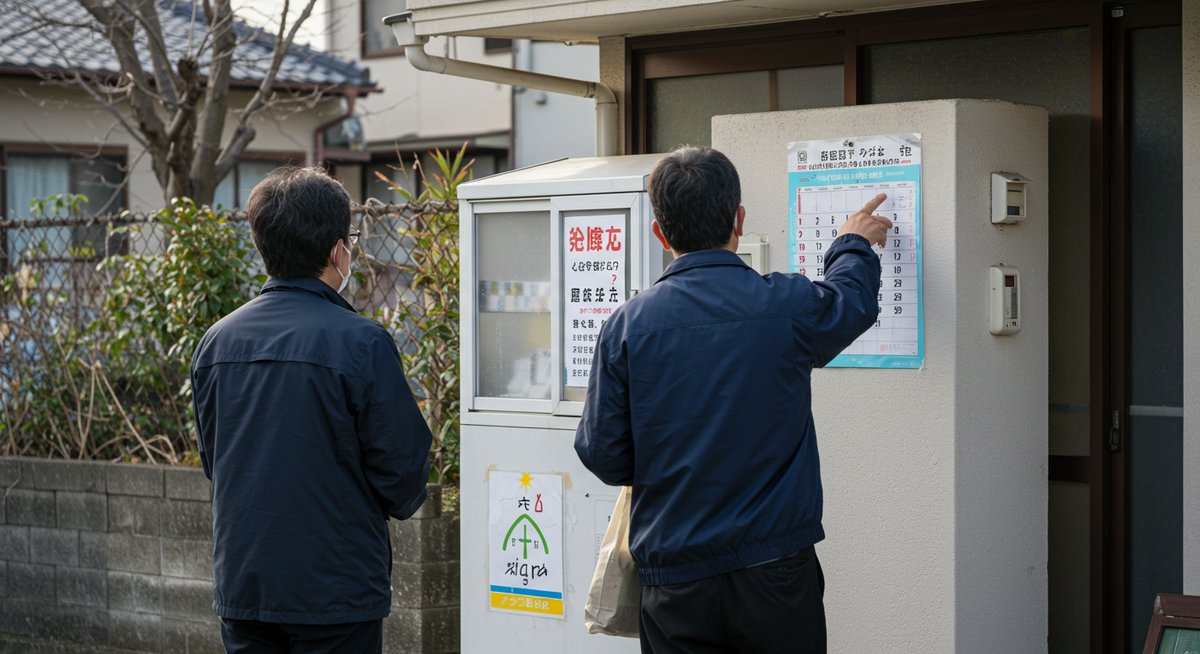 ゴミ当番 回収されなかったゴミ