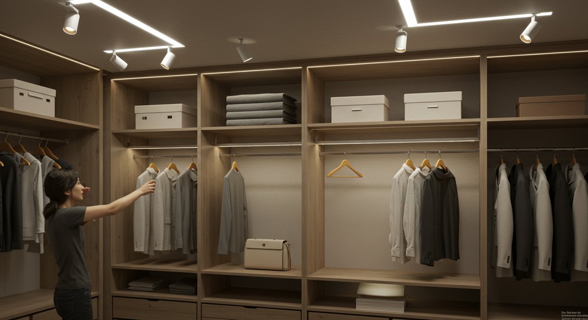 ウォークインクローゼット 照明 失敗