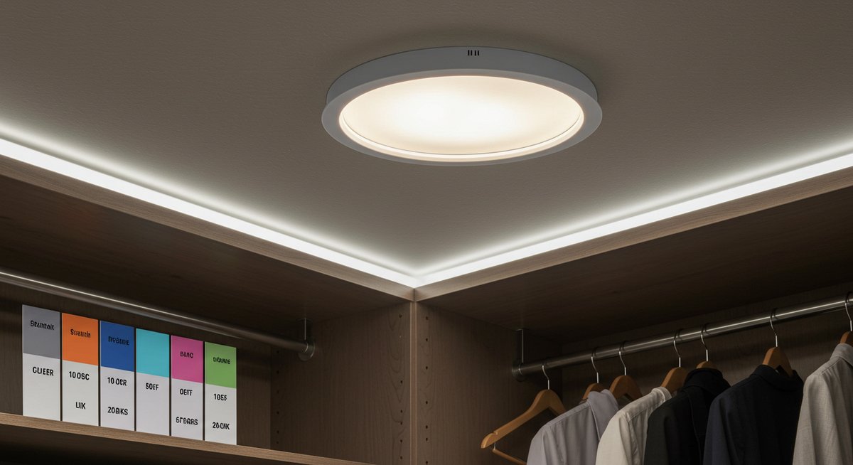 ウォークインクローゼット 照明 失敗