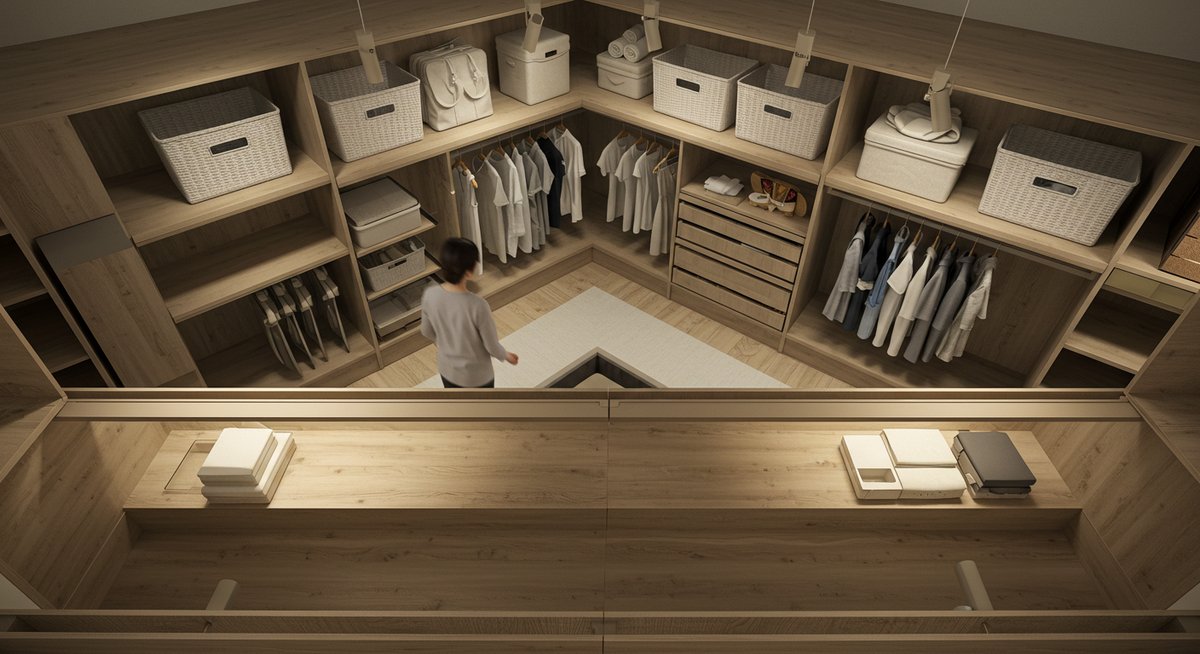 ウォークインクローゼット 照明 失敗