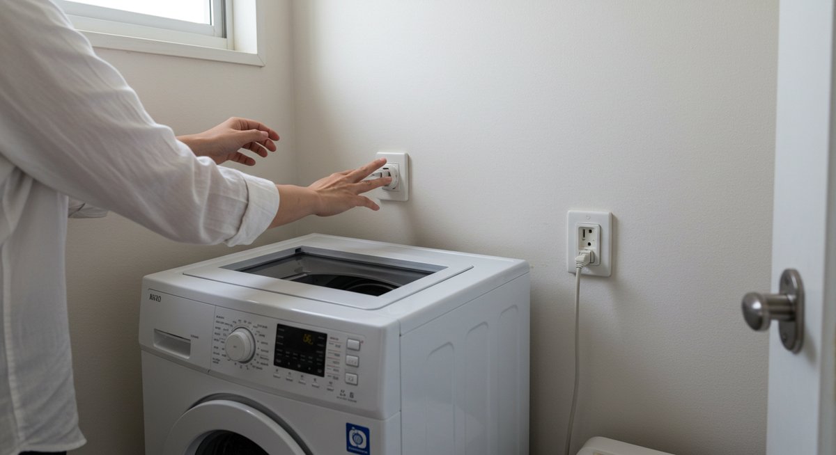 洗濯機 コンセント 高さ